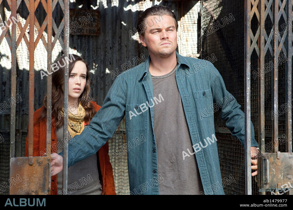 di caprio und ELLIOT PAGE. ELLIOT PAGE und Leonardo DiCaprio in INCEPTION, 2010, unter der Regie von CHRISTOPHER NOLAN. Copyright WARNER BROSS PICTURES/SYNCOPY/LEGENDARY PICTURES / MOSELEY, MELISSA.