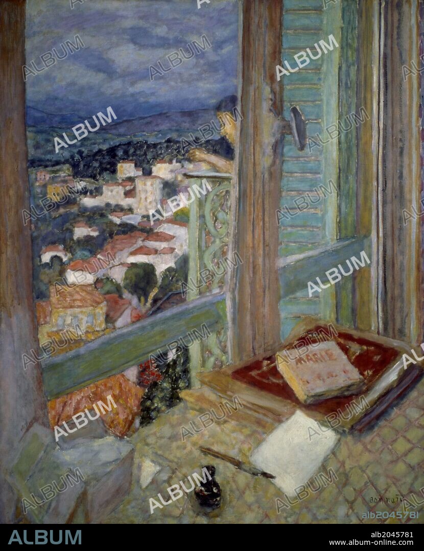 PIERRE BONNARD. The Window, 1925, Oil on canvas, 108,5 cm x 88,5 cm.