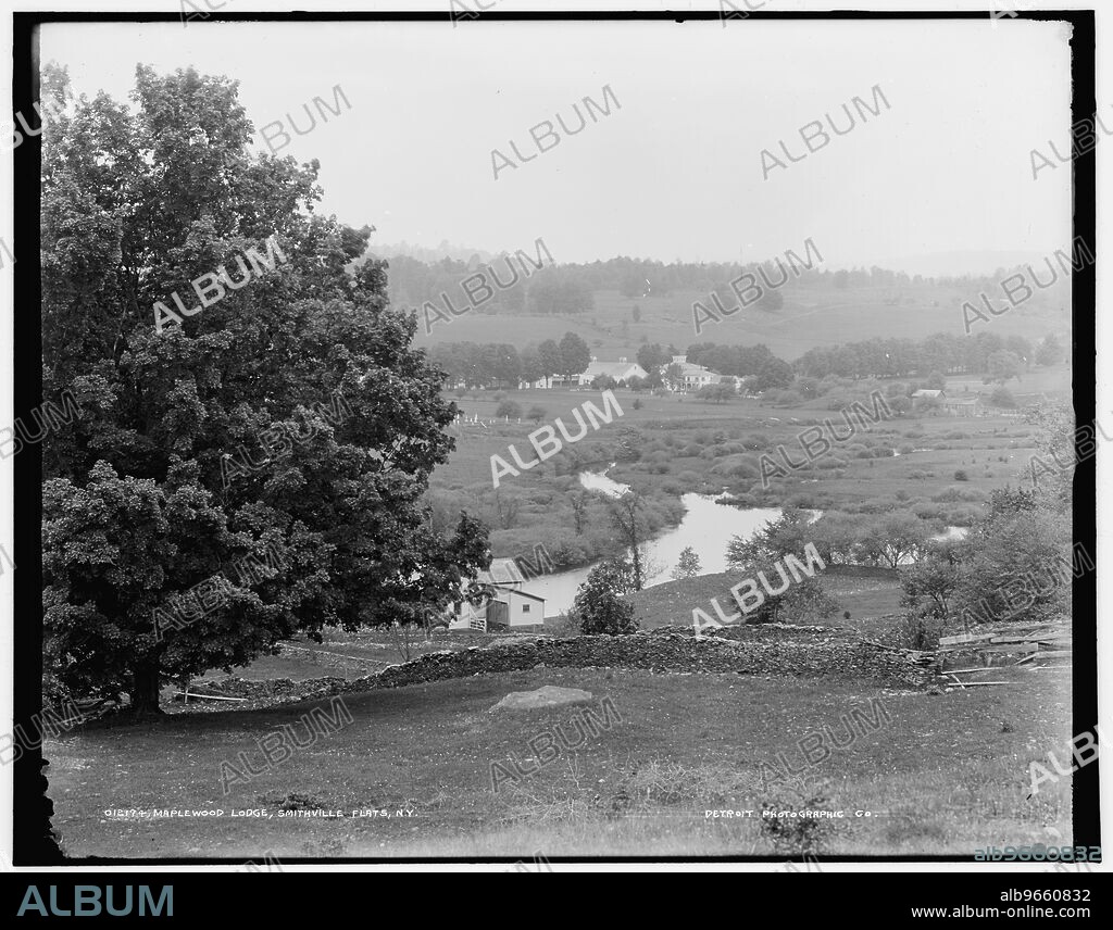 Maplewood Lodge, Smithville flats, N.Y., between 1890 and 1901.