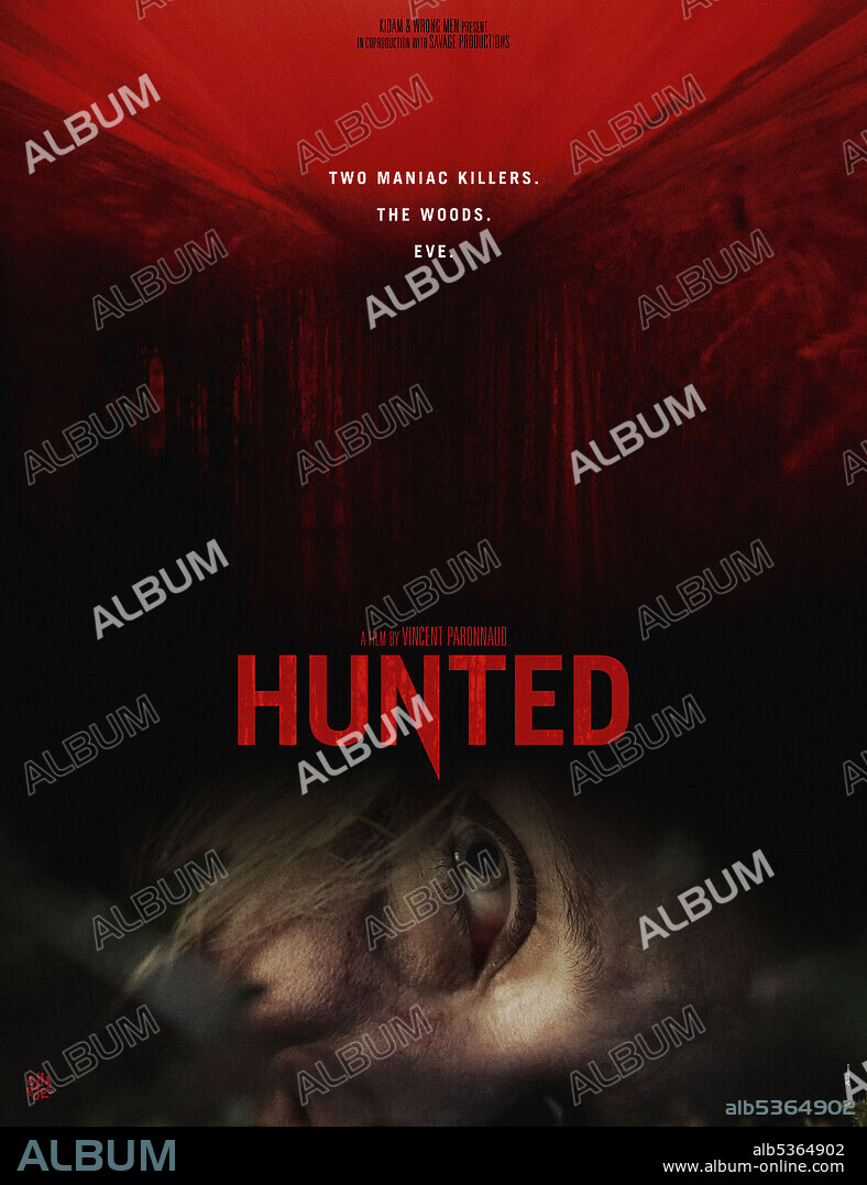 Poster of HUNTED, 2020, directed by VINCENT PARONNAUD. Copyright Charade Films / Kidam.