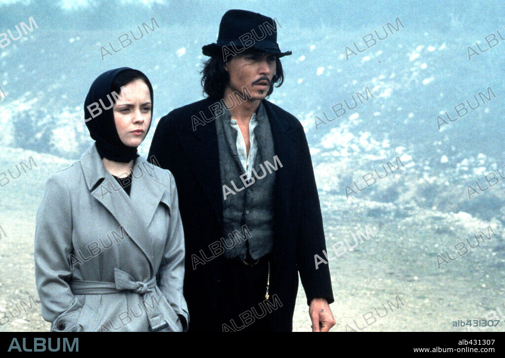 CHRISTINA RICCI y JOHNNY DEPP en VIDAS FURTIVAS, 2000 (MAN WHO CRIED), dirigida por SALLY POTTER.