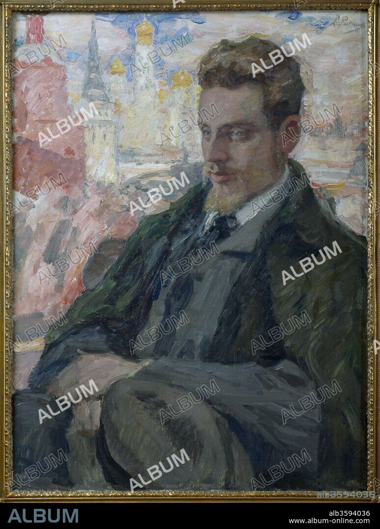 LEONID OSIPOVICH PASTERNAK. Portrait of the poet Rainer Maria Rilke (1875-1926).