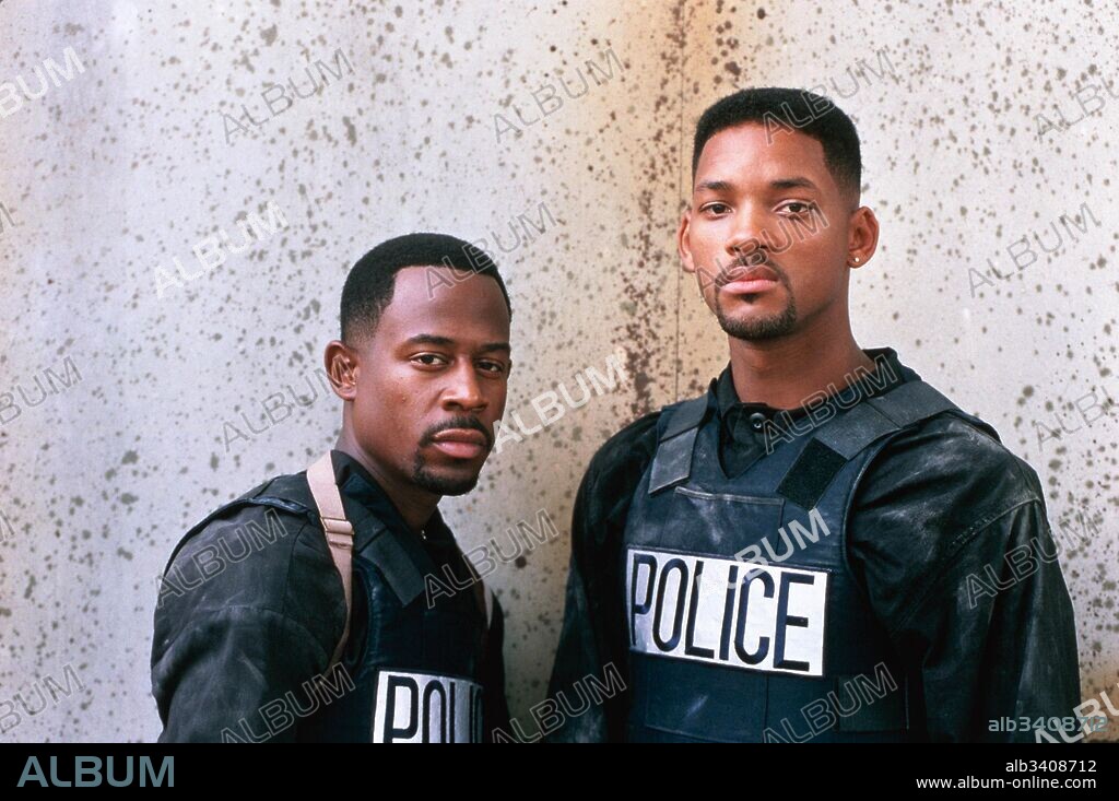 MARTIN LAWRENCE and WILL SMITH in BAD BOYS, 1995, directed by MICHAEL BAY. Copyright COLUMBIA PICTURES.