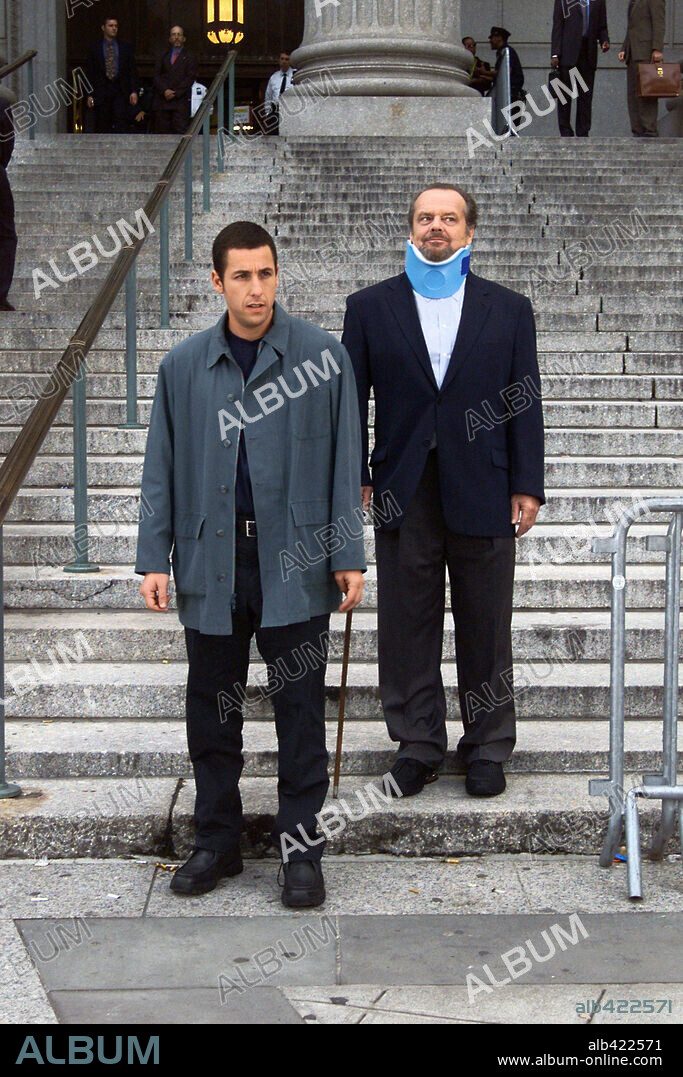 ADAM SANDLER und JACK NICHOLSON in ANGER MANAGEMENT, 2003, unter der Regie von PETER SEGAL. Copyright COLUMBIA PICTURES / CARUSO, PHILLIP.