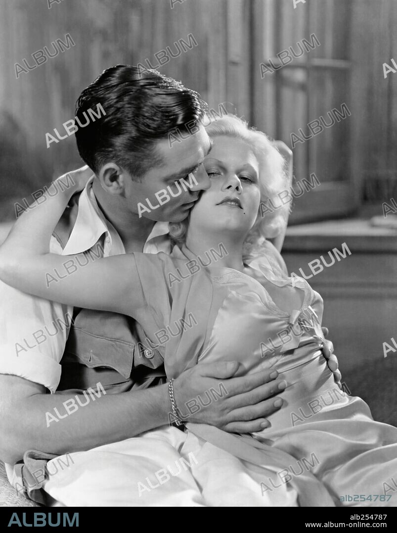 CLARK GABLE y JEAN HARLOW en TIERRA DE PASION, 1932 (RED DUST), dirigida por VICTOR FLEMING. Copyright M.G.M.