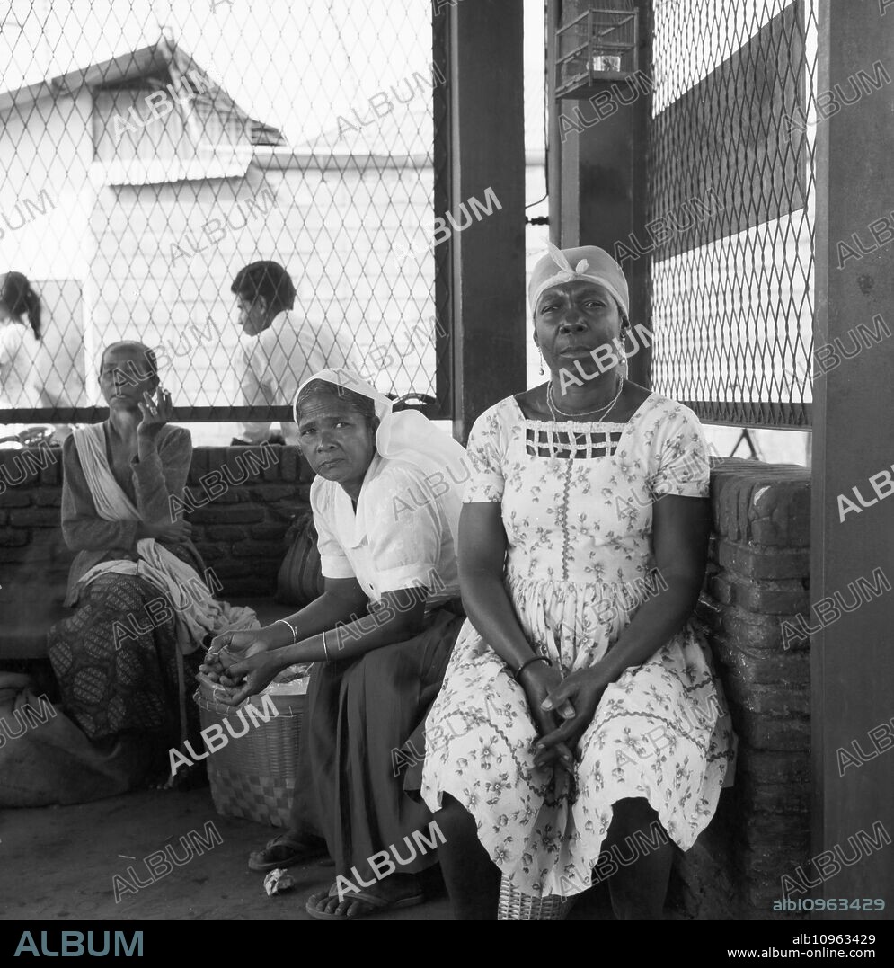 Women in Paramaribo, Suriname 1966.