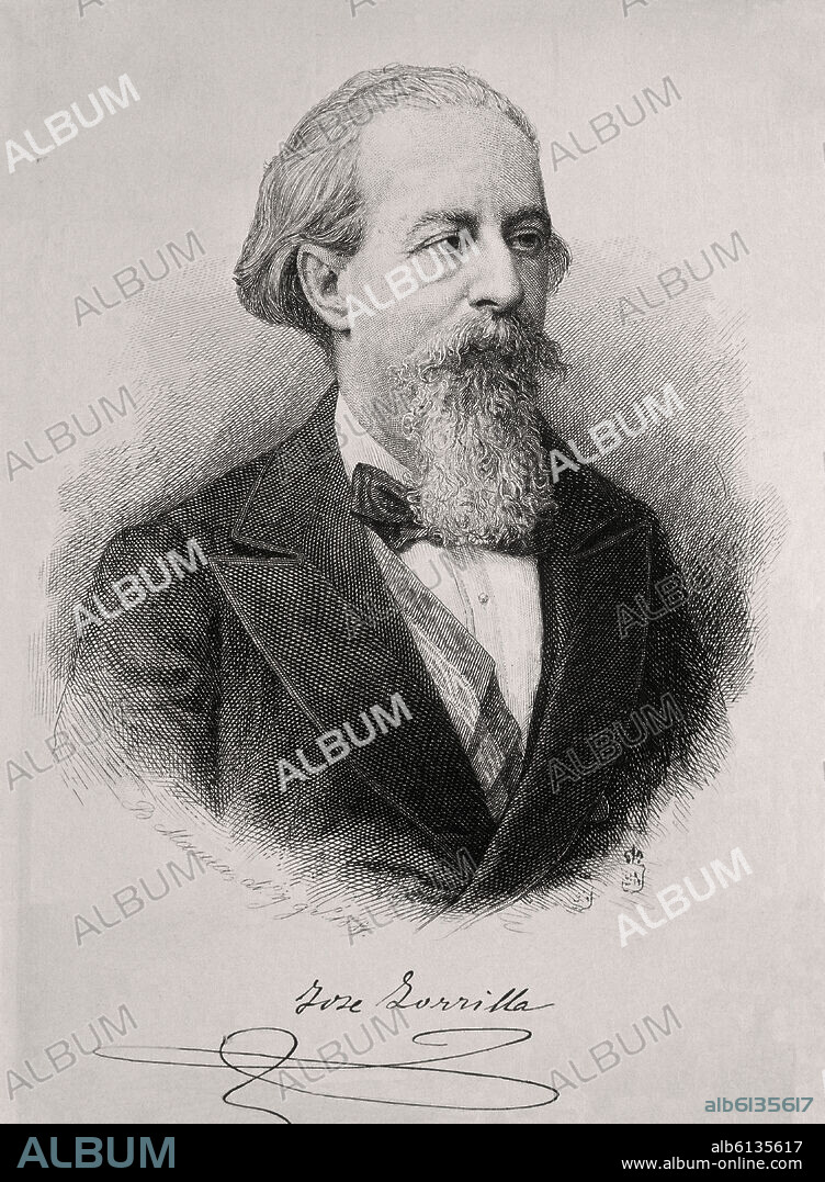 JOSE ZORRILLA ( 1817-1893).