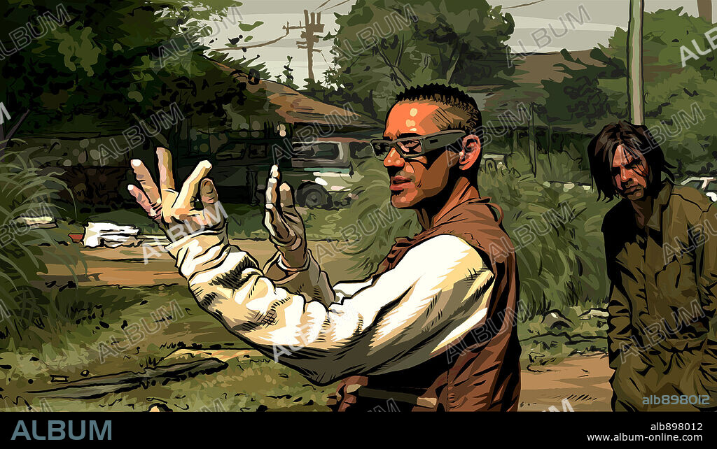 A SCANNER DARKLY, 2006, directed by RICHARD LINKLATER. Copyright WARNER INDEPENDENT PICTURES.