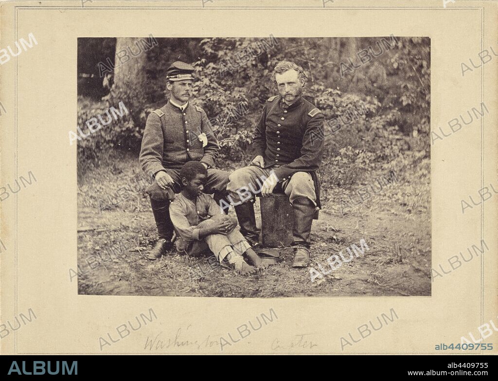 Both Sides, the Cause, James F. Gibson (American, born about 1828/1829, active Civil War 1862 - 1868), Studio of Mathew B. Brady (American, about 1823 - 1896), May 20, 1862, Albumen silver print, 7.8 × 10.8 cm (3 1/16 × 4 1/4 in.).