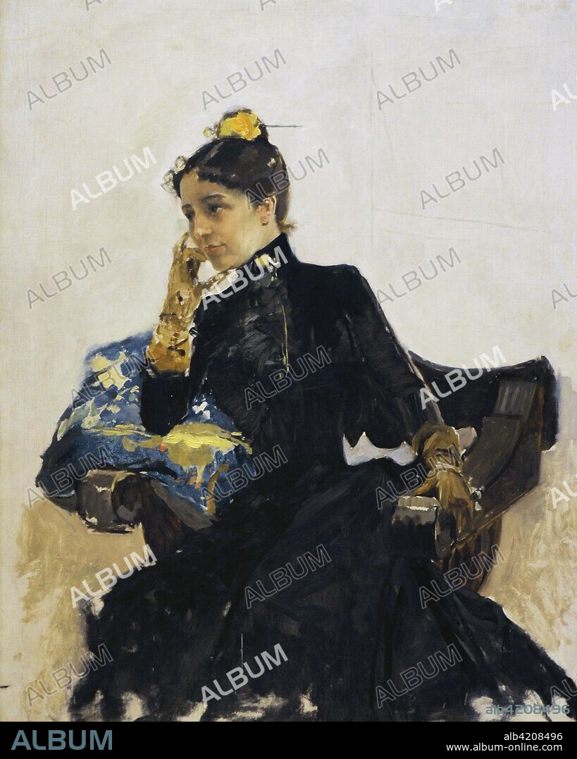 Joaquín Sorolla y Bastida (1863-1923). Pintor español. Clotilde García del Castillo, 1890. Museo Sorolla. Madrid. España.