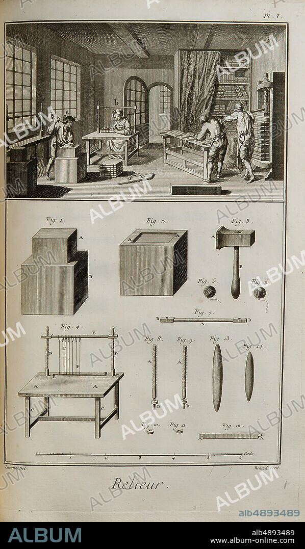 Denis Diderot, Encyclopédie, ou Dictionnaire raisonné des sciences, des arts et des métiers, Denis Diderot (French, 17131784), Jean Le Rond d'Alembert (French, 17171783), 175165, Paris, France, 17 volumes ; H: 15 3/4 in. (40 cm).