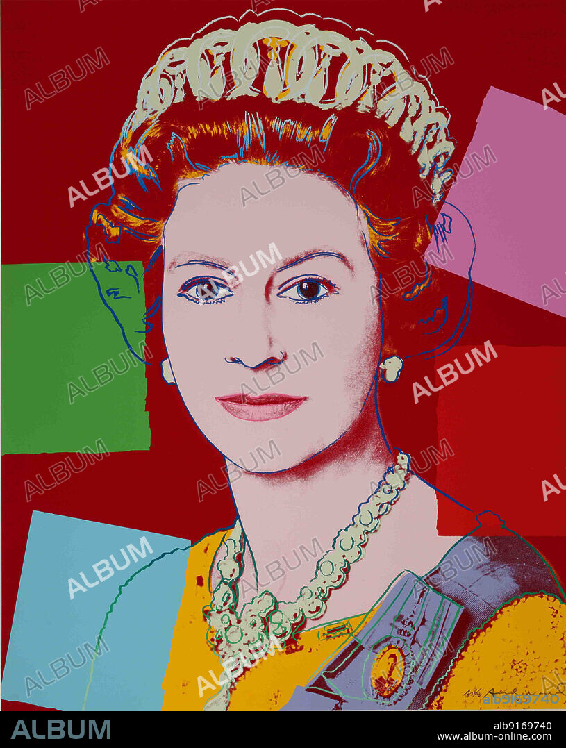 ANDY WARHOL. Queen Elizabeth II of the United Kingdom, from Reigning Queens.