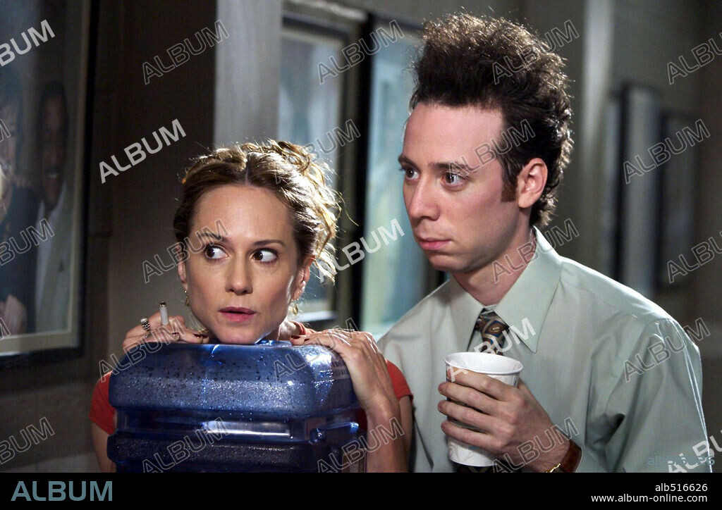 HOLLY HUNTER y KEVIN SUSSMAN en LAS NOVIAS DE MI NOVIO, 2004 (LITTLE BLACK BOOK), dirigida por NICK HURRAN. Copyright COLUMBIA PICTURES.