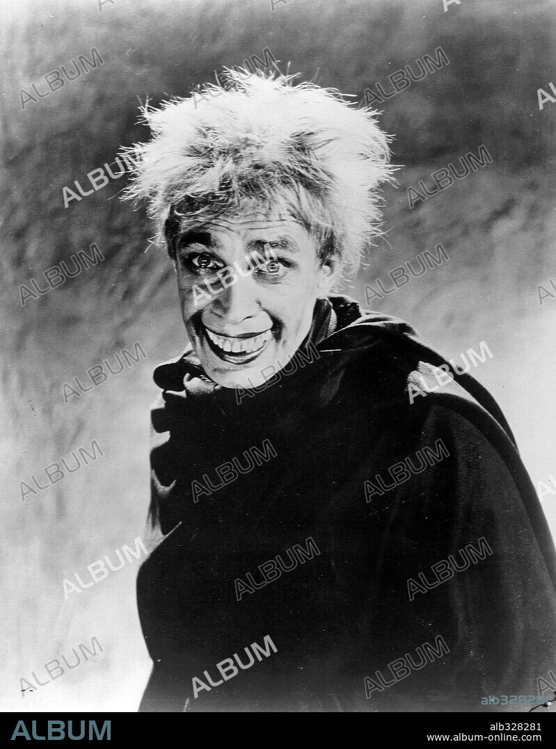 CONRAD VEIDT in THE MAN WHO LAUGHS, 1928, directed by PAUL LENI. Copyright UNIVERSAL PICTURES.