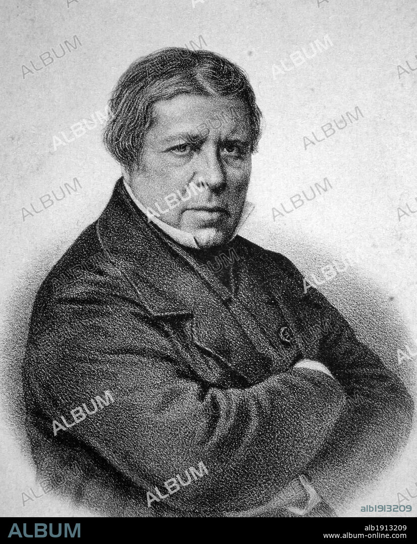 Jean Auguste Dominique Ingres (1780-1867), pintor francés.