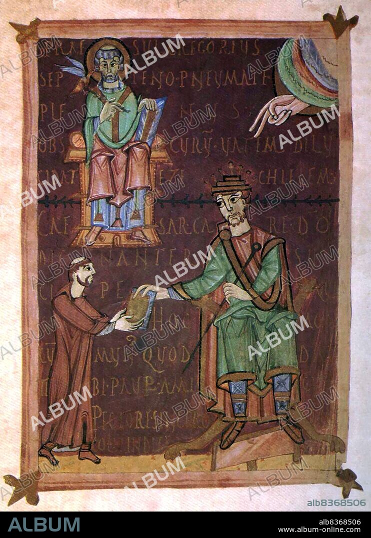 Henry II (974-1024), also known as Henry IV and Saint Henry, was the son of Henry II, Duke of Bavaria and great-grandson of King Henry I, therefore making him part of the Bavarian branch of the Ottonian dynasty. Due to his father's rebellion against the two previous emperors, Henry was often in exile and became close with the Church. He succeeded his father as Duke of Bavaria in 995, taking the name Henry IV.<br/><br/>. As Henry was returning home to claim his lands however, Emperor Otto III died of fever with no heir to succeed him. Political chaos gripped the Holy Roman Empire, and Henry defeated several other claimants to become King of Germany in 1002, and King of Italy in 1004. He subsumed the Duchy of Bohemia into the Holy Roman Empire, and fought a series of wars against Poland. He also led a series of expeditions into Italy to ensure Imperial dominance against secessionist forces and the Byzantine Empire. He was eventually crowned as Holy Roman Emperor in 1014.<br/><br/>. Henry II's rule was centralised, power consolidated in his hands through personal and political ties with the Catholic Church, which would lead to his canonisation a century later in 1146, the only German monarch to become a saint. Henry eventually died in 1024, leaving no children behind and ending the Ottonian dynasty.