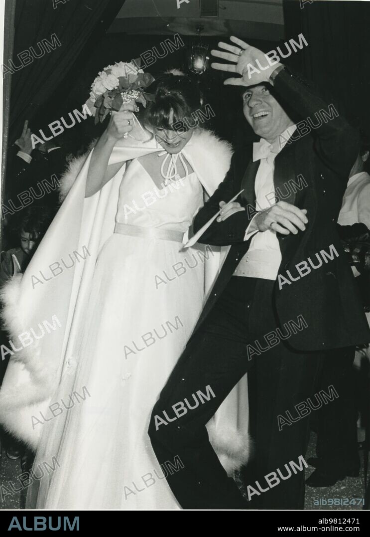 26 octubre 1982. Boda de Teddy Bautista con Paloma Siles.
