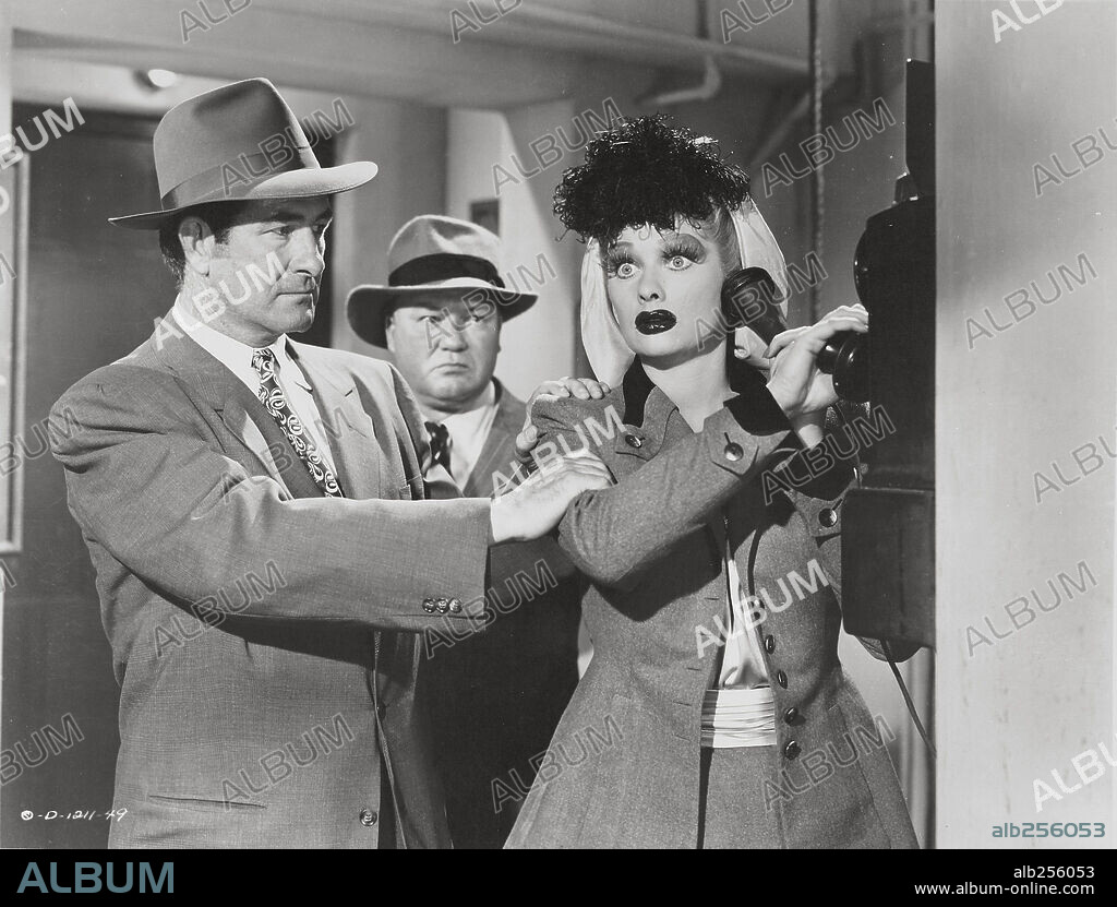 LUCILLE BALL in THE FULLER BRUSH GIRL, 1950, directed by LLOYD BACON. Copyright COLUMBIA PICTURES.