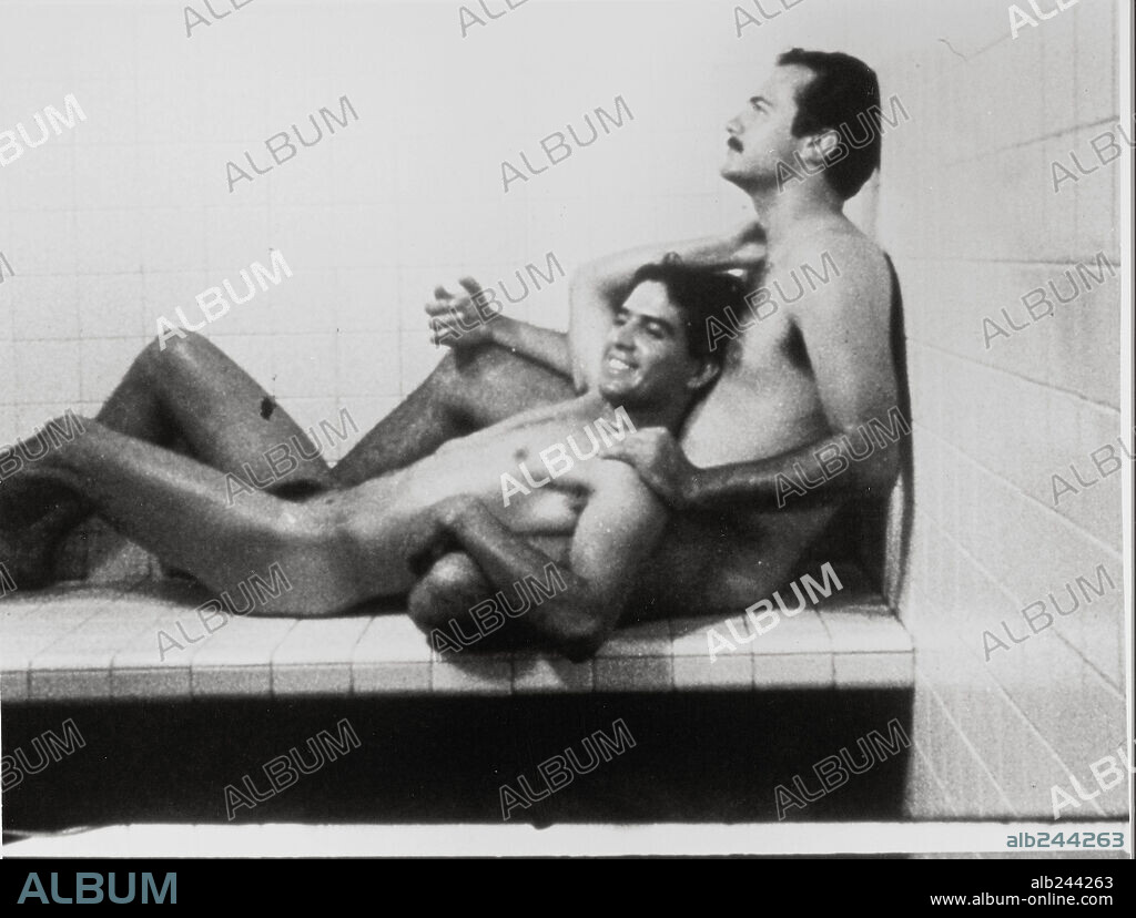 ARTURO MEZA y MARCO TREVIÑO en DOÑA HERLINDA Y SU HIJO, 1985, dirigida por HUMBERTO HERMOSILLO.