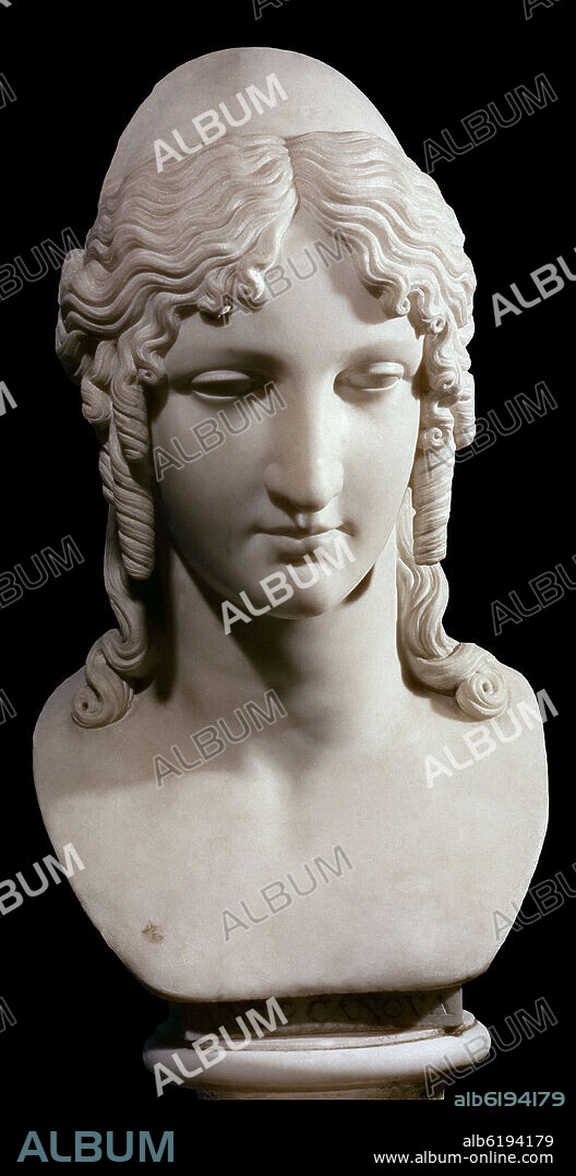 ANTONIO CANOVA (1757-1822). HELENA DE TROYA - 1819 - NEOCLASICISMO ITALIANO.
