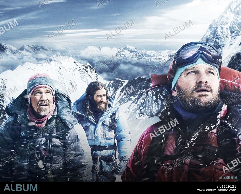 JAKE GYLLENHAAL, JASON CLARKE und JOSH BROLIN in EVEREST, 2015, unter der Regie von BALTASAR KORMAKUR. Copyright UNIVERSAL PICTURES.