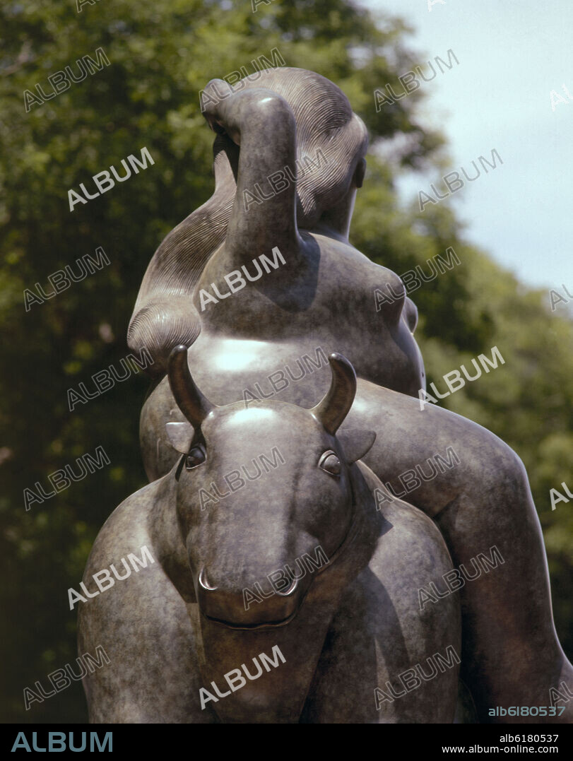 FERNANDO BOTERO. RAPTO DE EUROPA.