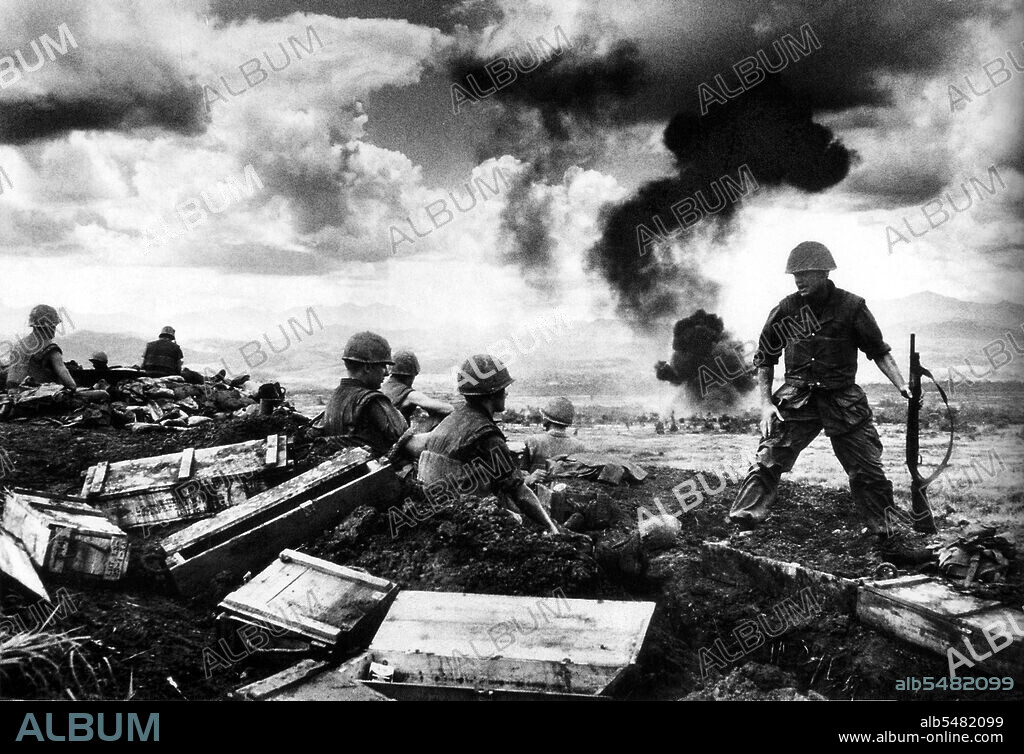 Khe Sanh is the district capital of Huong Hoa District, Quang Tra Province, Vietnam, located 63 km west of Dong Ha. Khe Sanh Combat Base was a United States Marine Corps outpost in South Vietnam (MGRS 48QXD850418) used during the Vietnam War. The airstrip was built in September 1962. Fighting began there in late April of 1967 known as the 'Hill Fights', which later expanded into the 1968 Battle of Khe Sanh. U.S. commanders hoped that the North Vietnamese Army would attempt to repeat their famous victory at the Battle of Dien Bien Phu, and the battle ended as a failure for the North Vietnamese Army. The defense of Khe Sanh became one of the largest sieges of the war and commanded heavy international attention in the media one of several climactic phases of the Tet Offensive. On July 5, 1968, Khe Sanh was abandoned, the U.S. Army citing the vulnerability of the base to enemy artillery. However, the closure permitted the 3rd Marine Division to construct mobile firebase operations along the northern border area. In 1971, Khe Sanh was reactivated by the US Army (Operation Dewey Canyon II) to support Operation Lam Son 719, the South Vietnamese incursion into Laos. It was abandoned again sometime in 1972. In March 1973, American officials in Saigon reported that North Vietnamese troops had rebuilt the old airstrip at Khe Sanh and were using it for courier flights into the south. As of 2010, Khe Sanh Combat Base is a museum where relics of the war are exhibited. Most of the former base is now overgrown by wilderness or coffee and banana plants.