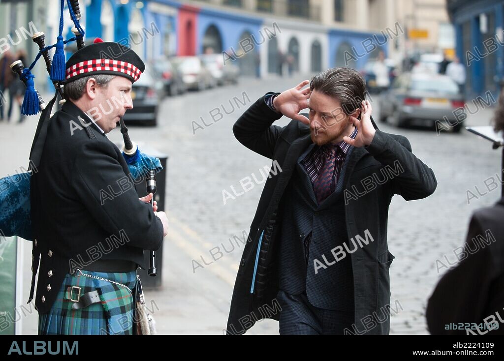 JAMES MCAVOY en FILTH: EL SUCIO, 2013 (FILTH), dirigida por JON S. BAIRD. Copyright STEEL MILL PICTURES.