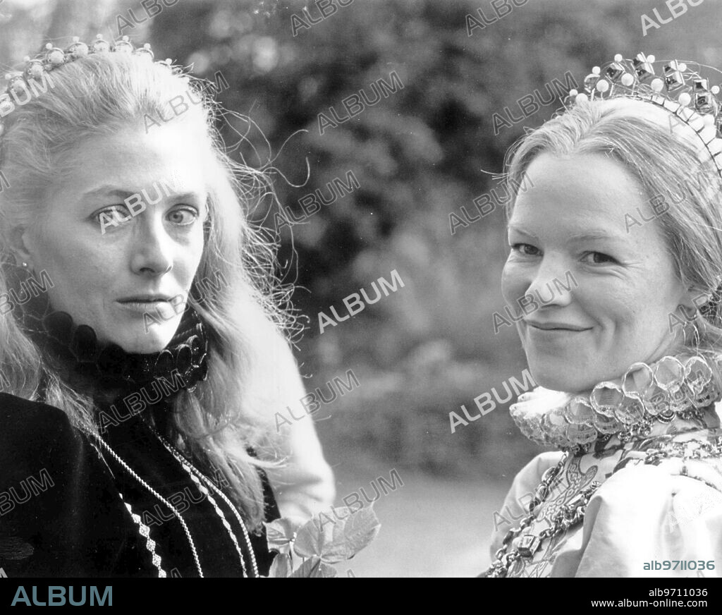 GLENDA JACKSON y VANESSA REDGRAVE en MARÍA, REINA DE ESCOCIA, 1971 (MARY, QUEEN OF SCOTS), dirigida por CHARLES JARROTT. Copyright UNIVERSAL PICTURES.