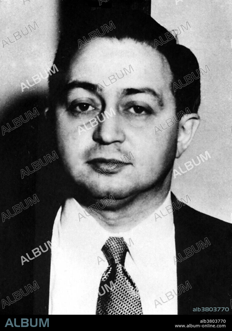 Harry Gold (December 11, 1910 - August 28, 1972) was a laboratory chemist and spy for Soviet spy rings during the Manhattan Project. In 1950, Klaus Fuchs was arrested in England and charged with espionage. He confessed that while working in the US during WWII he had passed information about the atom bomb to the Soviet Union. He denied working with other spies, except for a courier who collected information from him. When shown photographs of suspects, including Gold, he failed to identify him as the courier, but did so after subsequent prompting. Under interrogation, Gold admitted that he had been involved in espionage since 1934 and had helped Fuchs pass information to Soviet General Consul Anatoli Yakovlev. His confession led to the arrest of David Greenglass whose testimony resulted in the arrest, trial, and execution of Julius and Ethel Rosenberg. In 1951, Gold was sentenced to 30 years imprisonment. He was paroled in 1965 and died in 1972 at the age of 62.