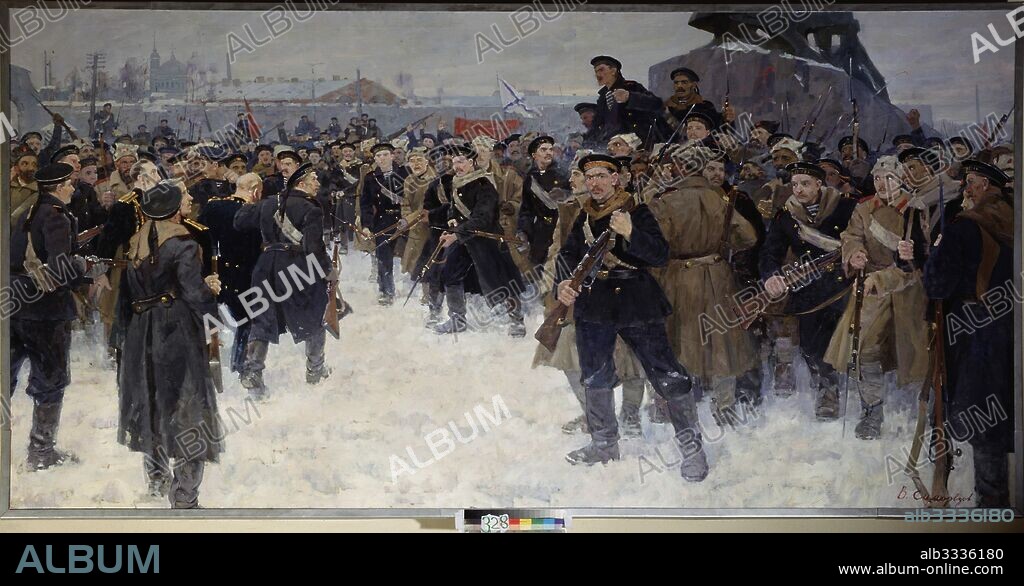VIKTOR KONSTANTINOVICH SAMORESOV. The Kronstadt rebellion in March 1921.