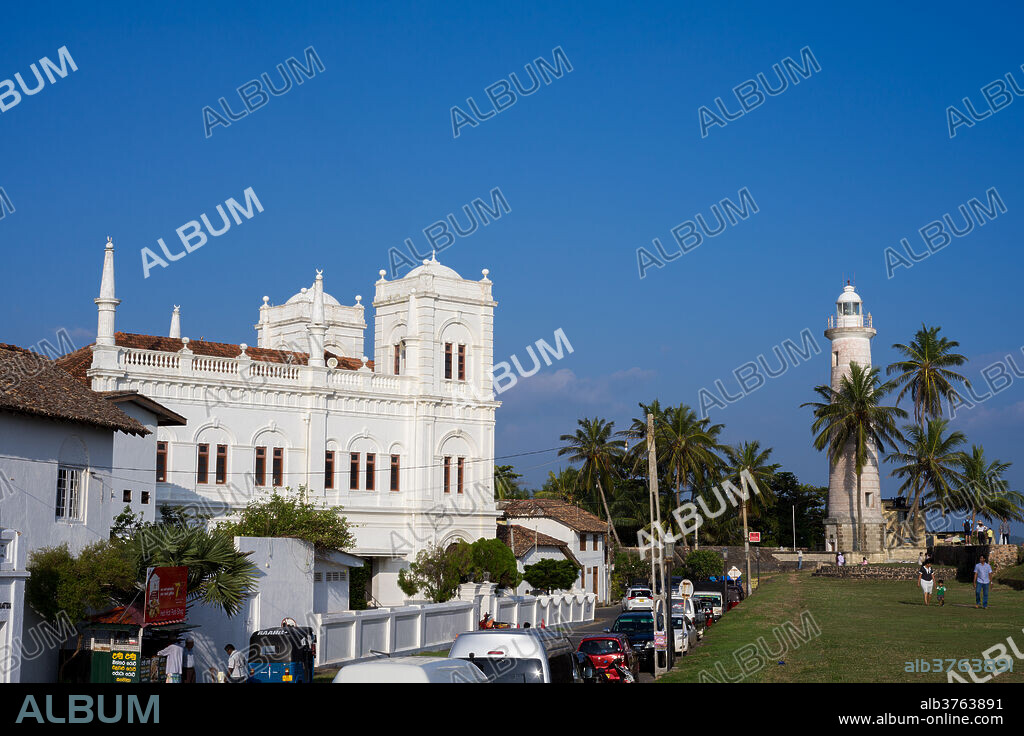 The old town of the historic Galle Fort, UNESCO World Heritage Site, Sri Lanka, Asia.