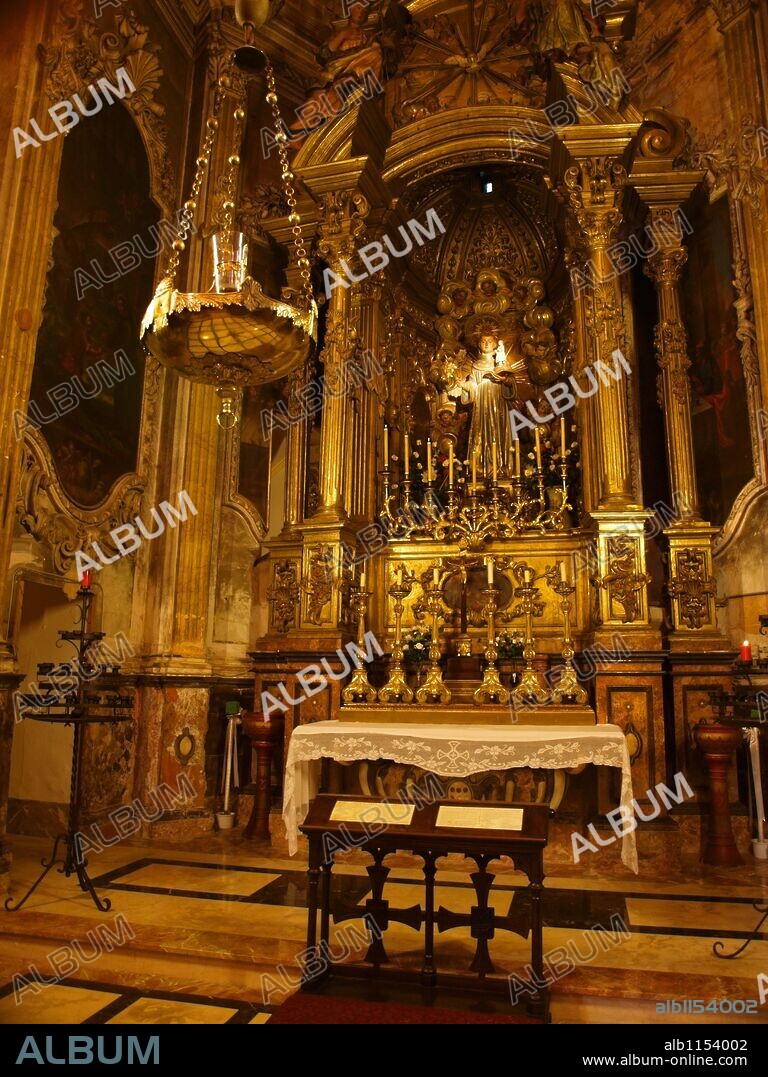 Capilla de San Antonio de Padua. Iglesia de Sant Francesc. Palma de Mallorca.