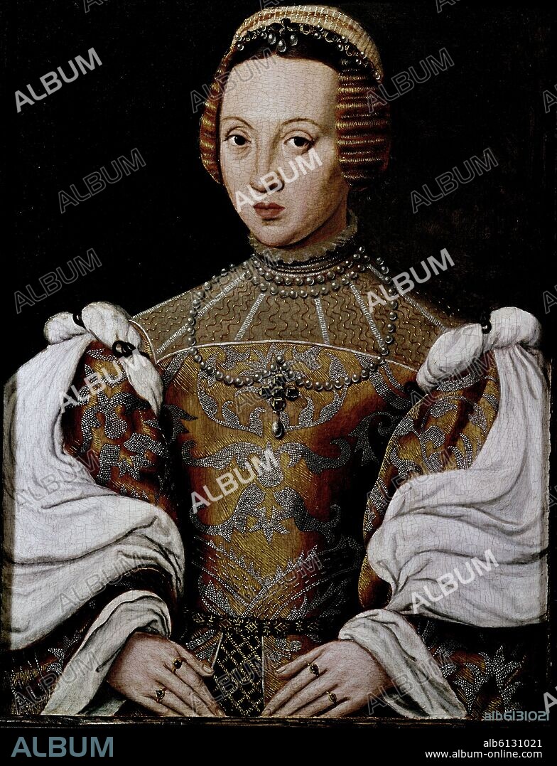 ESCUELA FLAMENCA. ISABEL DE AUSTRIA HERMANA DE CARLOS V.
