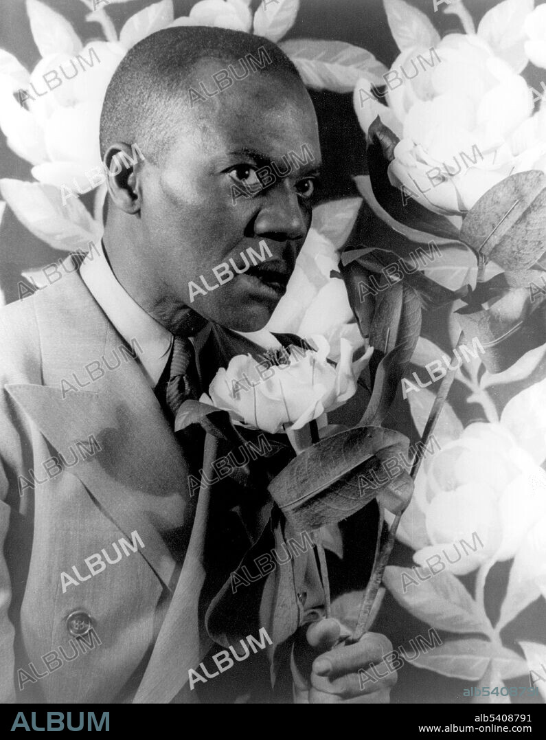 Bill (Bojangles) Robinson (May 25, 1878 - November 25, 1949) was an African-American tap dancer, actor, and singer. His career mirrored changes in American entertainment tastes and technology; minstrel shows, vaudeville, Broadway theatre, the recording industry, Hollywood films, radio and television. He is best known for his dancing with Shirley Temple in a series of 1930s films, and for starring in the musical Stormy Weather (1943), loosely based on his own life. Despite being the highest-paid black performer of the time, Robinson died penniless, and his funeral was paid for by longtime friend Ed Sullivan. Carl Van Vechten, 1941 (cropped and cleaned).