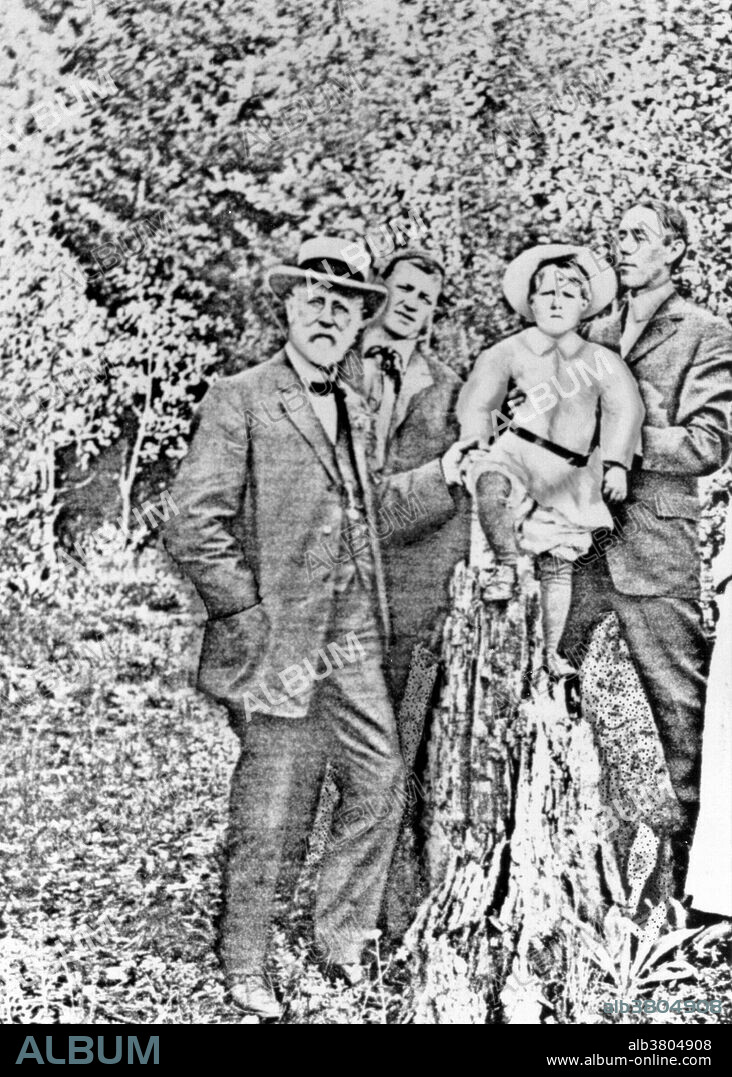 1909 photograph by Frederick McKay of G.V. Black (left), Isaac Burton and F.Y. Wilson, studying the Colorado brown stain. Frederick McKay (April 13, 1874 - August 21, 1959) was an American dentist. In 1897 he entered Boston Dental College which later became Dental School of Tufts University. He transferred to the University of Pennsylvania to start his Junior year and graduated in June, 1900. He arrived in Colorado Springs in 1901 and worked as a dental associate for $75.00/ month. He noticed patients with the presence of multiple teeth with white or brown spots and in severe cases the enamel was pitted. He became disturbed that many of his fellow practitioners were apathetic about identifying the cause and solution to this cosmetic problem. McKay spent thirty years investigating the cause of what was then known as the Colorado brown stain, which produced mottled but also cavity-free teeth; with the help of G.V. Black and other researchers, he established that the cause was fluoride. His early observations of mottled enamel and his determination to ascertain its cause led to the discovery of benefits of fluoridation of drinking water. Today, over 300 million people enjoy the benefits of fluoridated water. He died in 1959 at the age of 85.