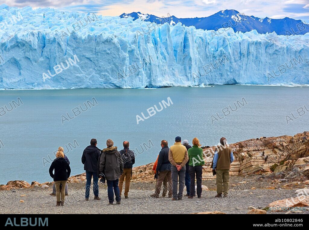 Perito Moreno glacier. Los Glaciares National Park. Argentino Lake. Near EL Calafate. Santa Cruz province. Patagonia. Argentina.