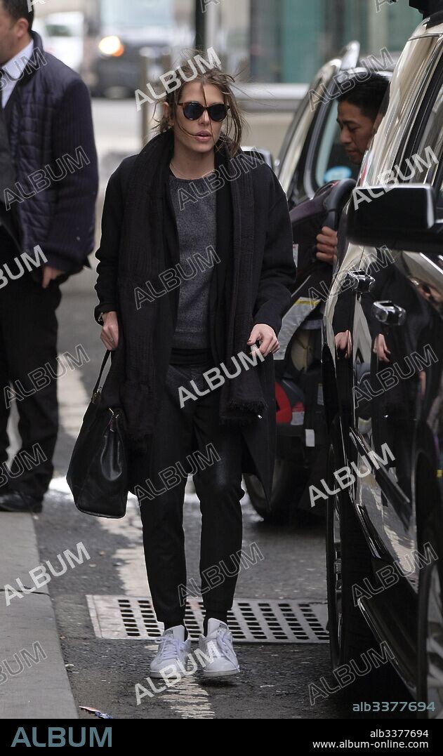 April 2, 2017 - New York, New York, United States - Monaco Royal Charlotte Casiraghi arrives in JFK with her son Raphal Elmaleh on April 1 2017 in New York City. 02/04/2017