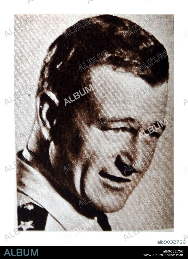 John Wayne. Marion Robert Morrison (May 26, 1907 - June 11, 1979), known professionally as John Wayne and nicknamed Duke, was an American actor and filmmaker who became a popular icon through his starring roles in films made during Hollywood's Golden Age, especially in Western and war movies.