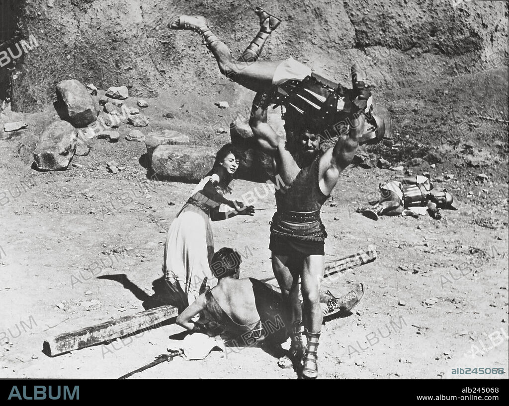 REG PARK in HERCULES AND THE CAPTIVE WOMEN, 1961 (ERCOLE ALLA CONQUISTA DI ATLANTIDE), directed by VITTORIO COTTAFAVI.