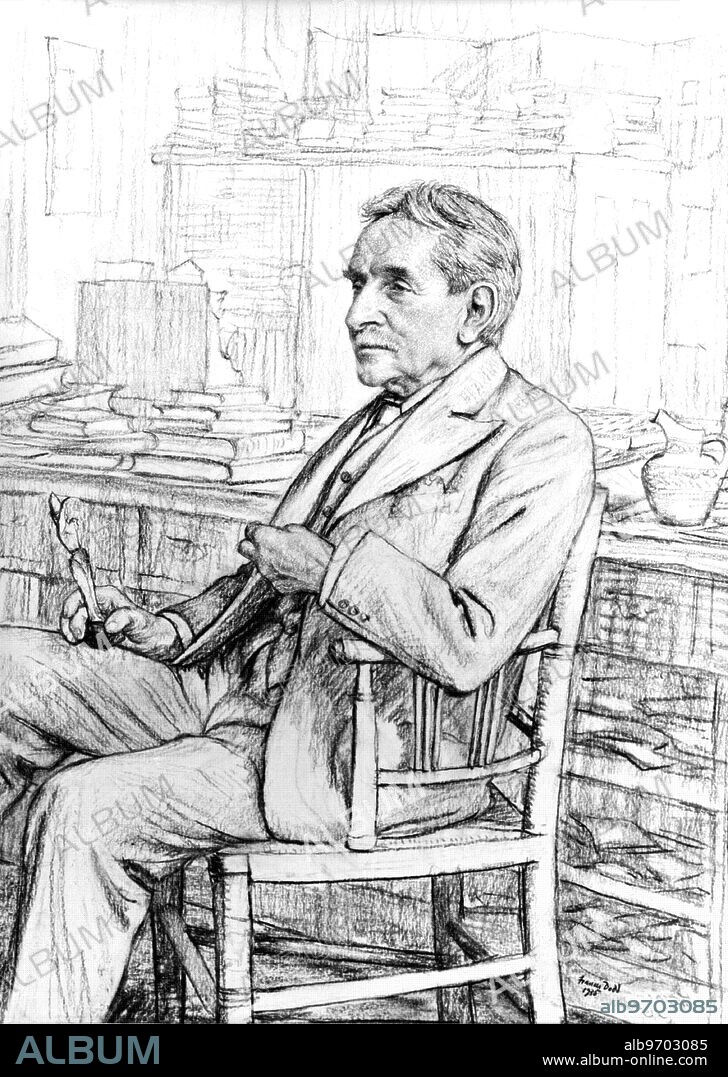 Sir Arthur John Evans 1851-1941. English archaeologist; discovered remains of Minoan civilization.