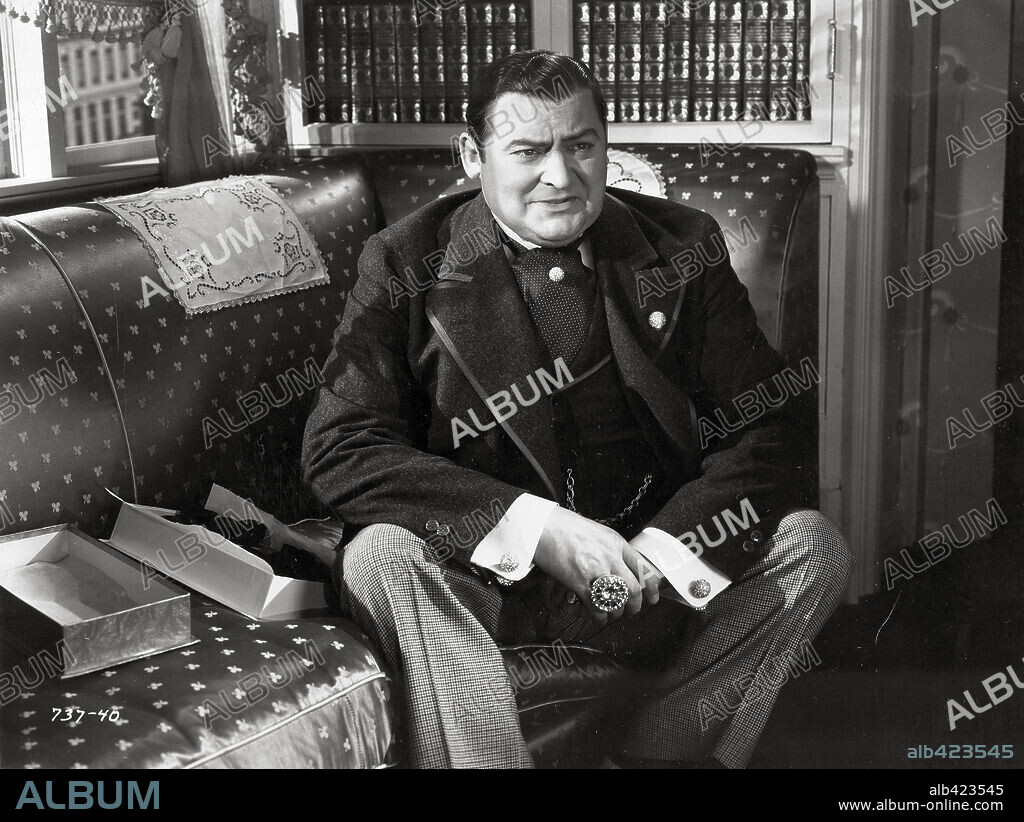 EDWARD ARNOLD in DIAMOND JIM, 1935, directed by A. EDWARD SUTHERLAND. Copyright UNIVERSAL PICTURES.