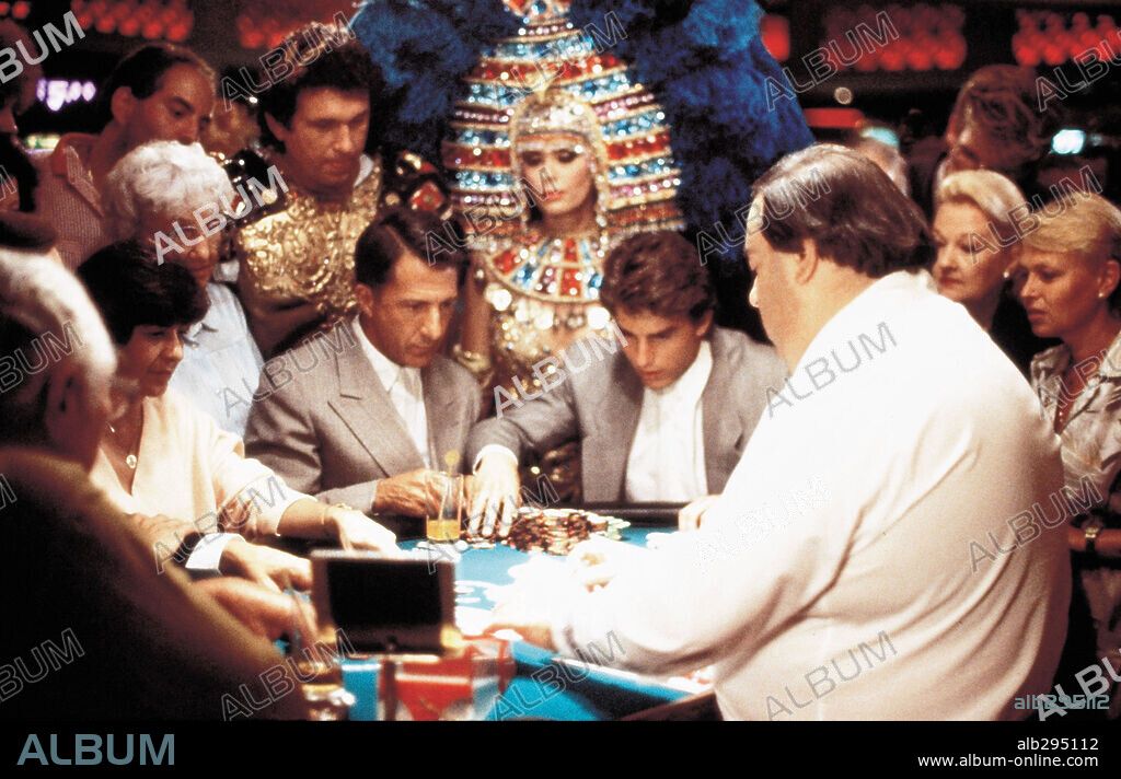 DUSTIN HOFFMAN und TOM CRUISE in RAIN MAN, 1988, unter der Regie von BARRY LEVINSON. Copyright UNITED ARTISTS.