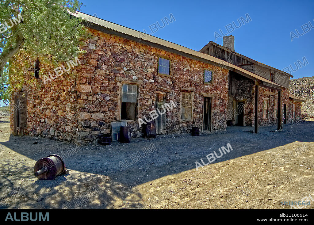 The Assay Office in the ghost town of Vulture City, near Wickenburg, Arizona, United States of America, North America.