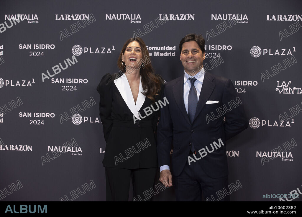 Madrid, 02/01/2024. Presentation gala at Las Ventas de la Feria de San Isidro 2024. The right-hander Francisco Rivera Ordóñez and his wife Lourdes Beatriz. Photo: Ángel de Antonio. ARCHDC.