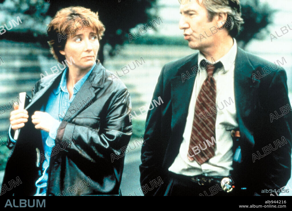 ALAN RICKMAN and EMMA THOMPSON in JUDAS KISS, 1998, directed by SEBASTIAN GUTIERREZ. Copyright BANDEIRA.