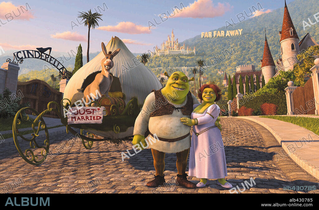 SHREK 2, 2004, dirigida por ANDREW ADAMSON, CONRAD VERNON y KELLY ASBURY. Copyright DREAMWORKS PICTURES.