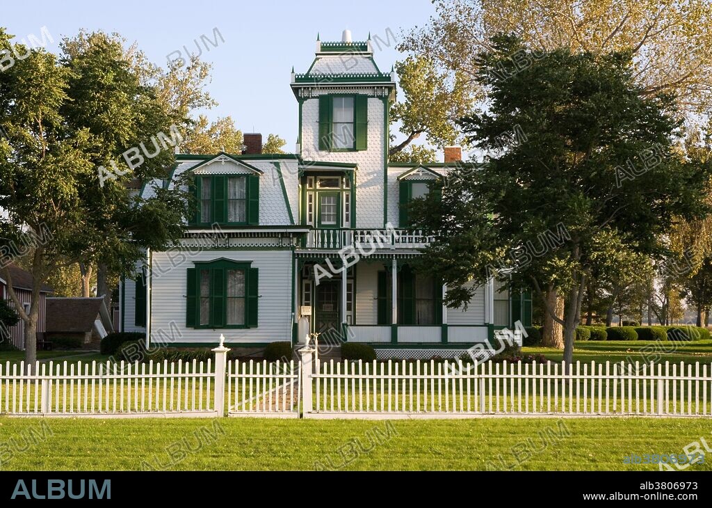 Scout's Rest Ranch, home of William F. Cody, ('Buffalo Bill'), near North Platte, Nebraska.