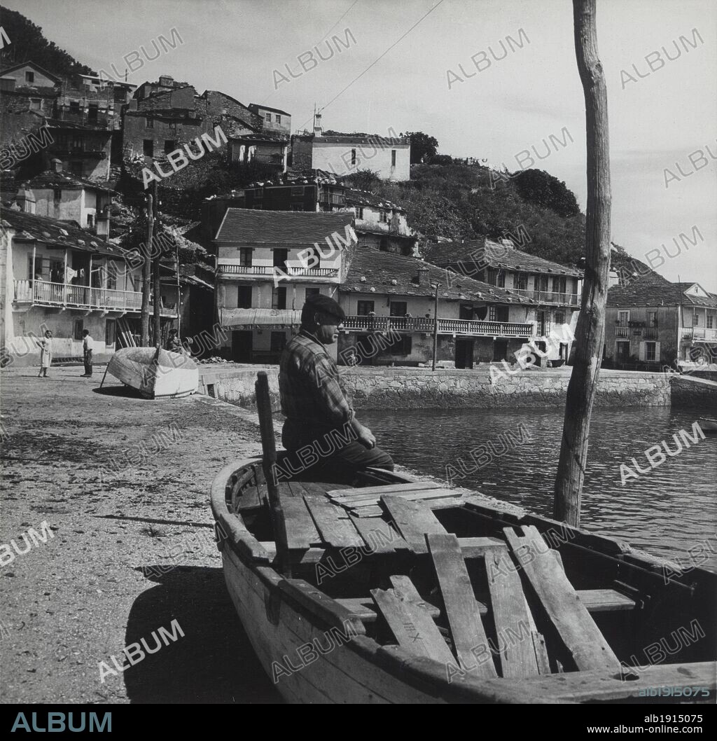 España. El Barquero (Coruña). Años 1950.