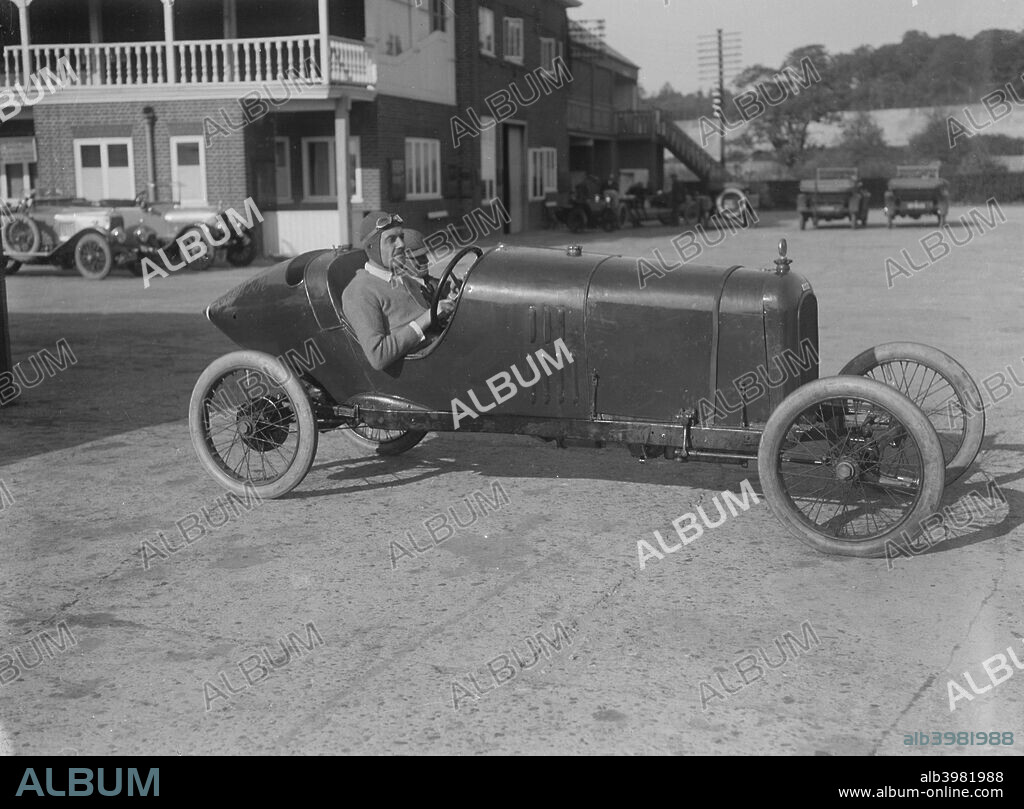 Salmson 1087 cc. Driver: Lombard, A Finished: 2nd. In 1100cc class. Place: Brooklands.  J.C.C. 200-mile Race. Date: 22.10.21.